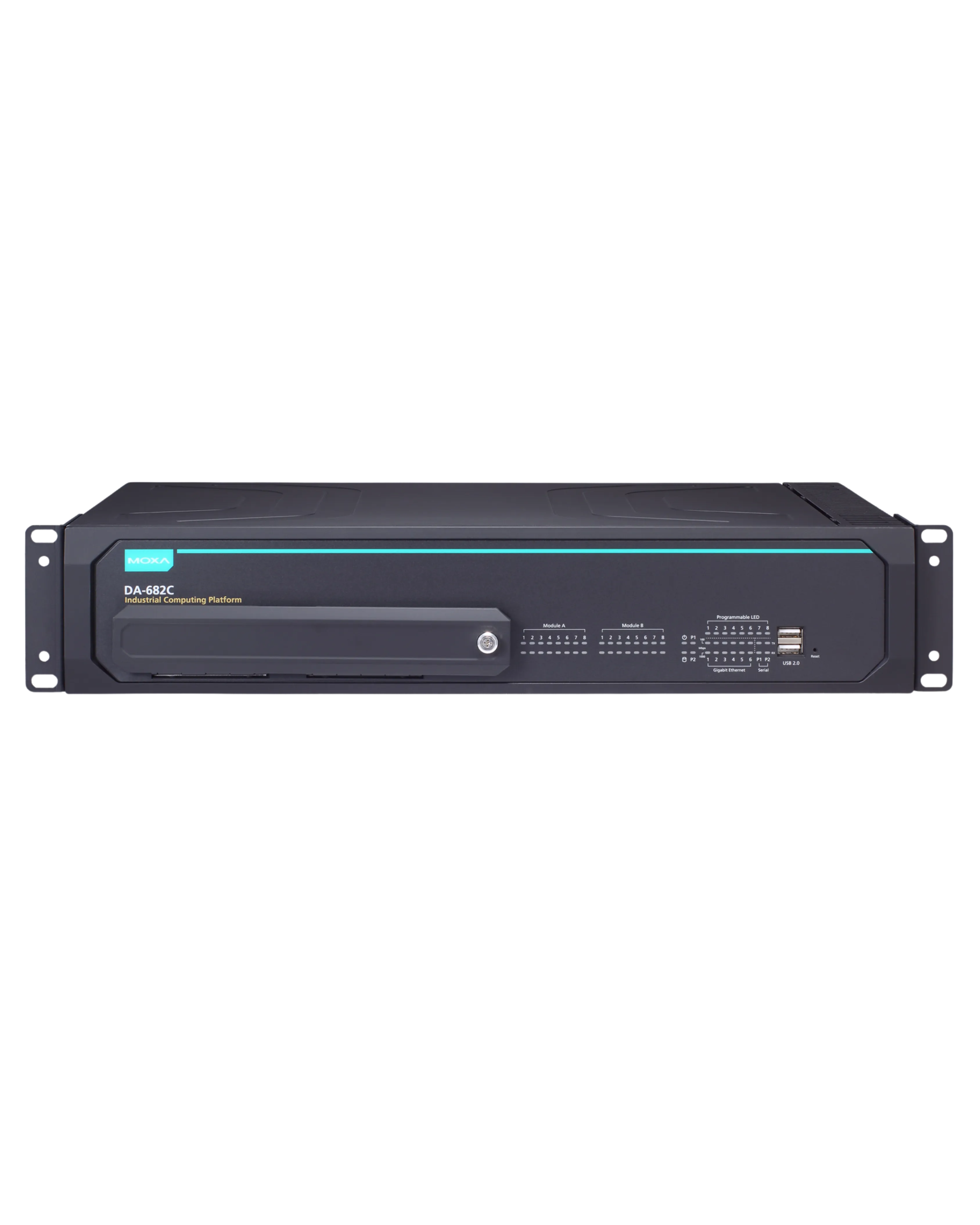 Moxa DA-682C-KL7-HH-T IEC 61850 Rackmount Computer — Moxa Industrial Communication